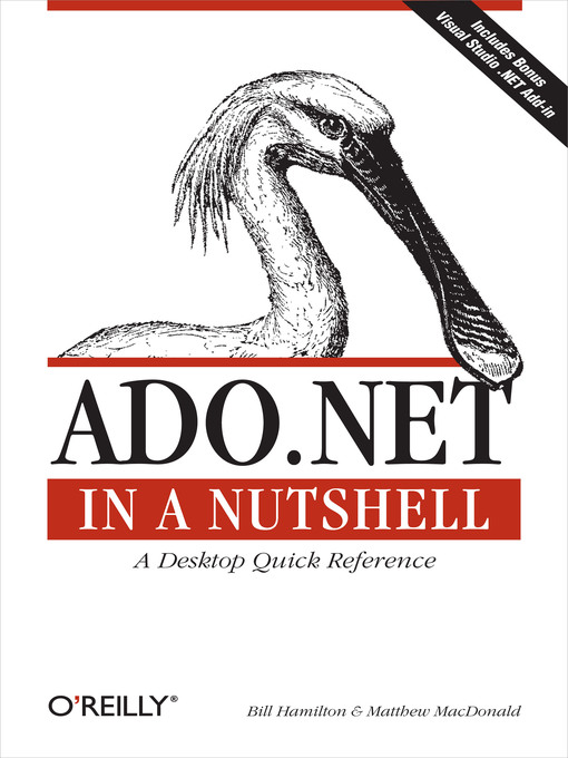 Title details for ADO.NET in a Nutshell by Bill Hamilton - Available